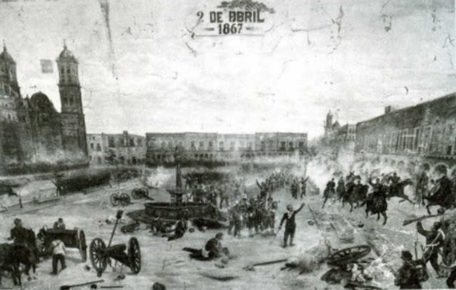 Toma de México y Veracruz