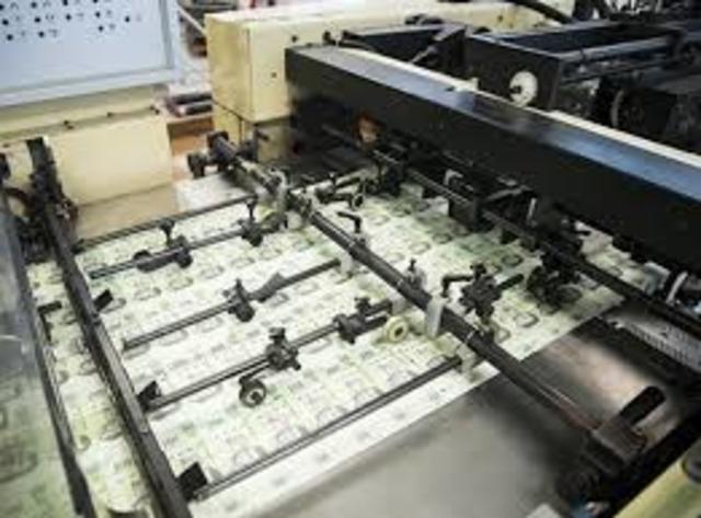 EMISIÓN DE BILLETES SIN RESPALDO EN ORO