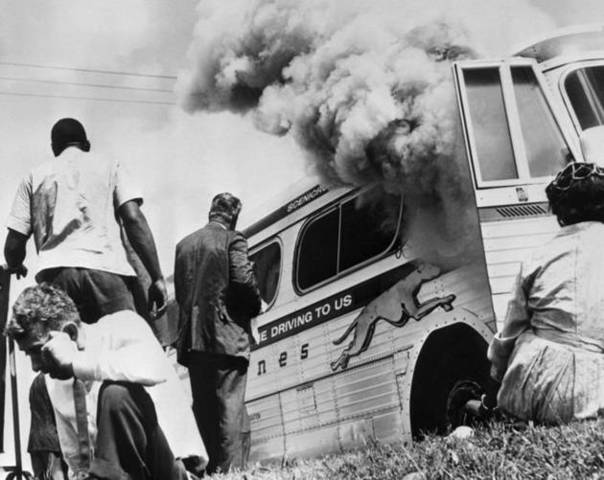 CORE staged a freedom ride through the Deep South.