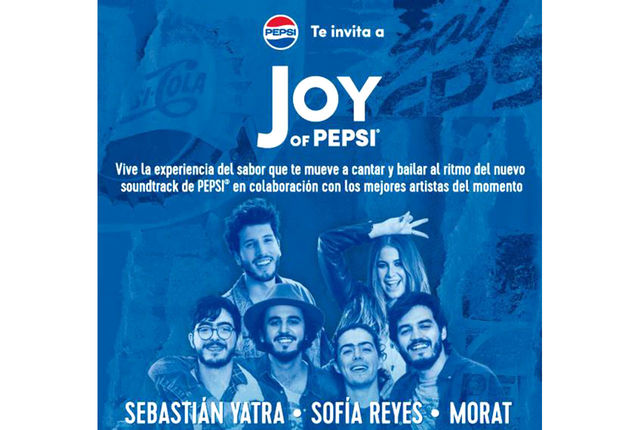 2019 Concepto de campaña “Joy of Pepsi”