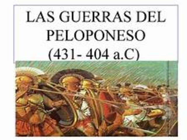 Principio de la Guerra del Peloponeso