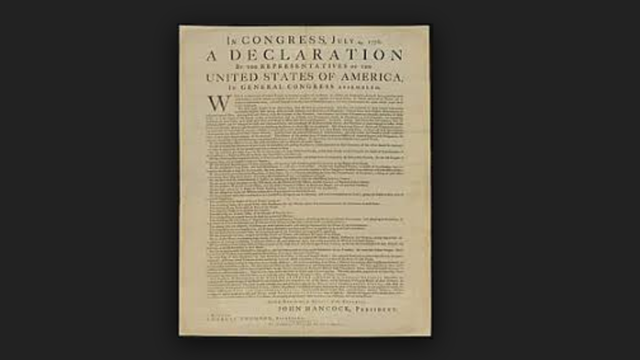 The Declaration of Independence