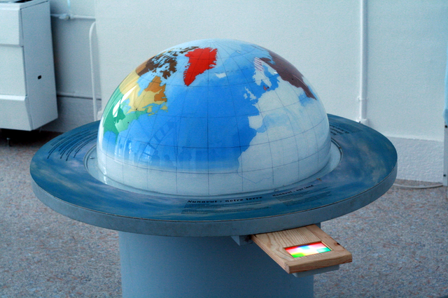 Globe interactif Expo Inuit