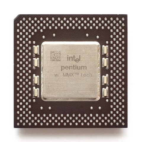 Microprocesador Pentium MMX
