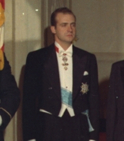 Juan Carlos I en 1971.