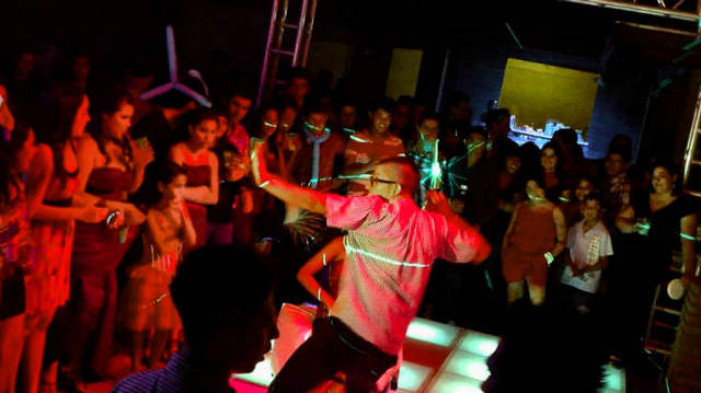 Una noche de película.