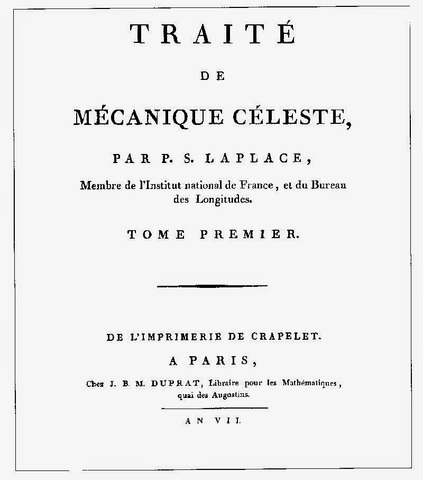 Pierre Simon Laplace