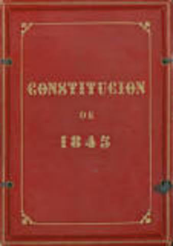CONSTITUCIÓN DE 1845