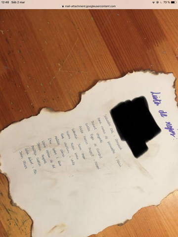 El pare de la Maria es salva