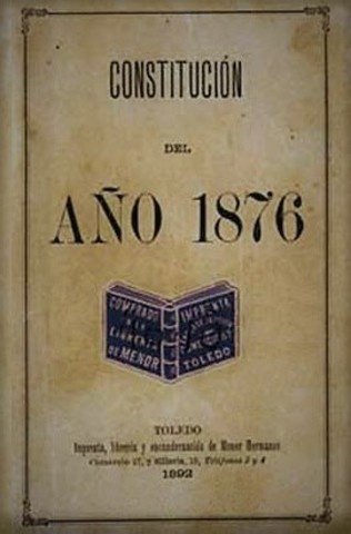 Constitución de 1876
