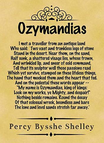 OZYMANDIAS