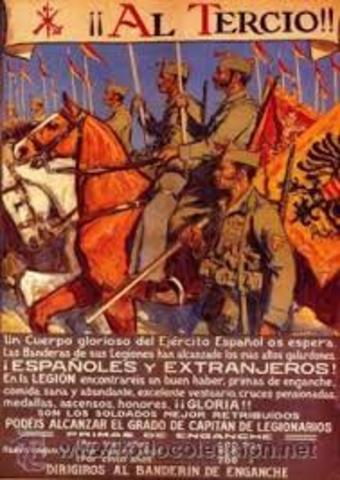 Creación de la Legión.