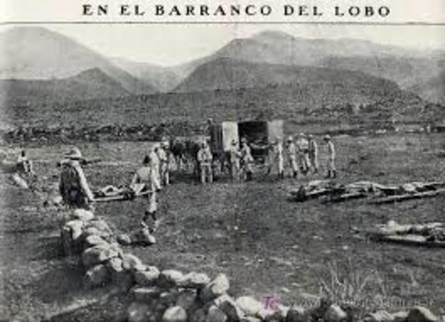 Desastre del Barranco del Lobo (Marruecos).