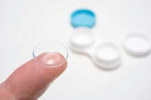 lentes fabricadas con hidrogeles