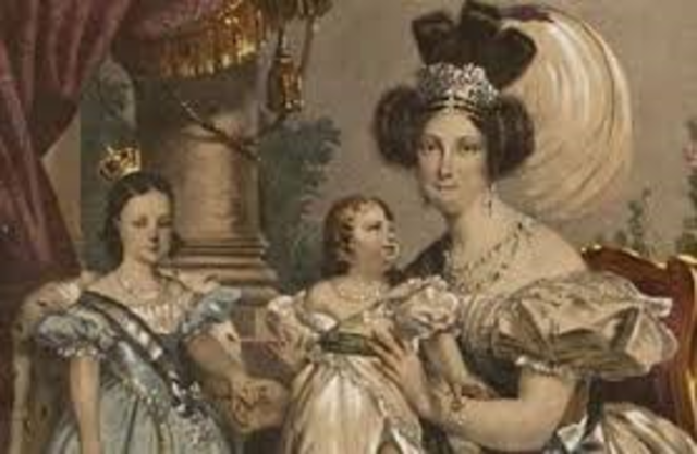 Dimisión de María Cristina