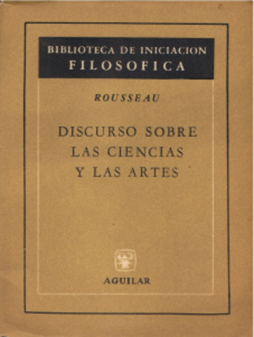 Discurso sobre las ciencias y las artes
