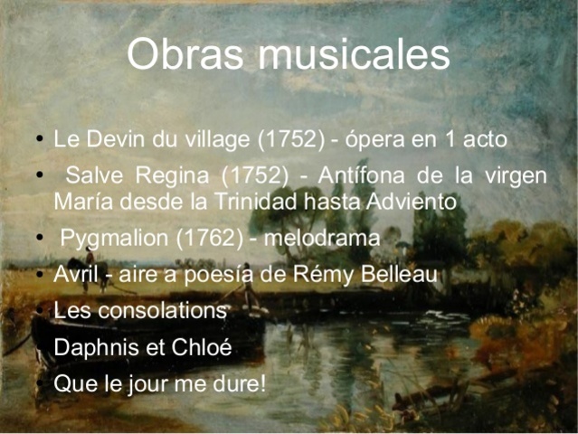 Obras musicales