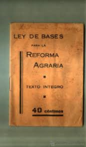 Ley de Bases de la Reforma Agraria
