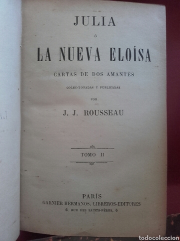 Julia o la Nueva Eloísa