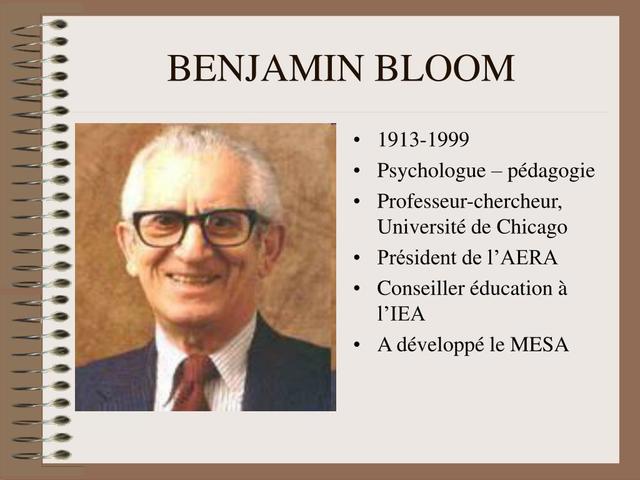 BENJAMÍN BLOOM