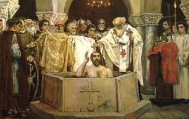 Bautismo por San Ambrosio