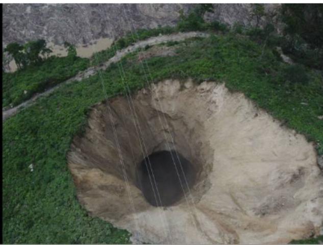 Segundo derrumbe en túnel intermedio