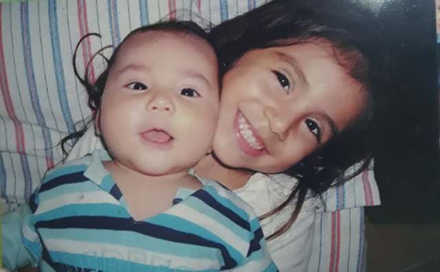 llego mi primera hermana