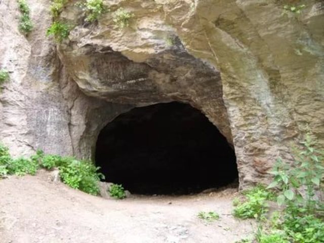 The cave – dwelling of primitive man