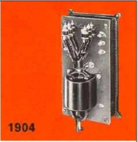 Contactor al aire trifásico en forma de arco