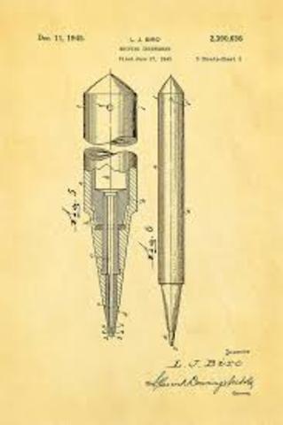 First Successful Ballpoint Pen