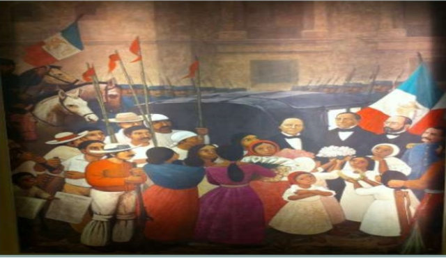 Entrada triunfal de Juárez a la Ciudad de México que inició la República restaurada