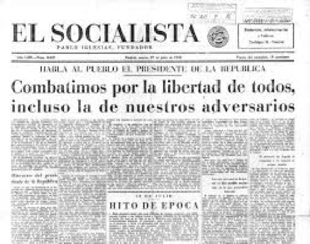 Sale a la calle El Socialista