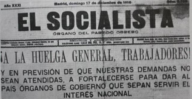 Triple crisis. Huelga general. Juntas militares. Asamblea parlamentaria