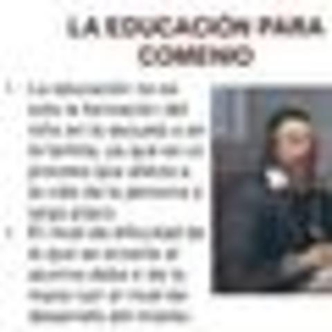 JUAN AMOS COMENIO, REALISTA.