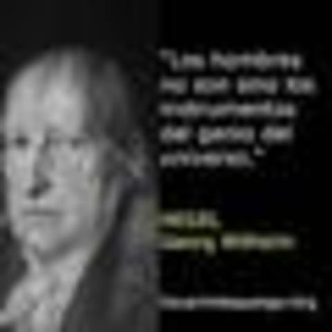 HEGEL, IDEALISTA.