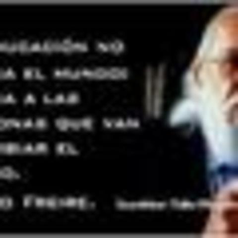 PAULO FREIRE, nace en 1921 en Recife (Brasil).PERSONALISTA.