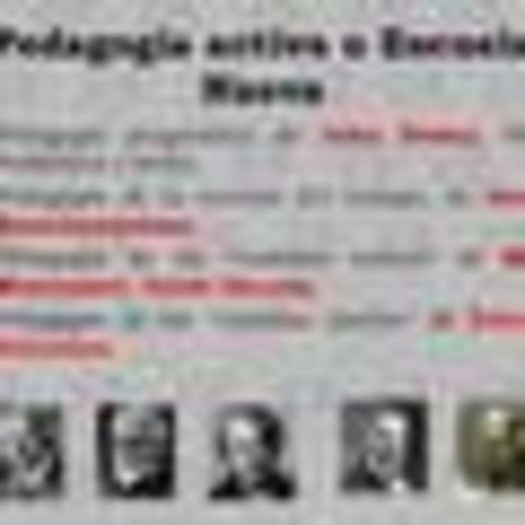 Dewey (1859-1952) es el creador del nuevo concepto pragmático de la educación. Rechaza el aprendizaje mecánico y formal y lo sustituye por la enseñanza basada en la acción y en el interés productivo del niño.