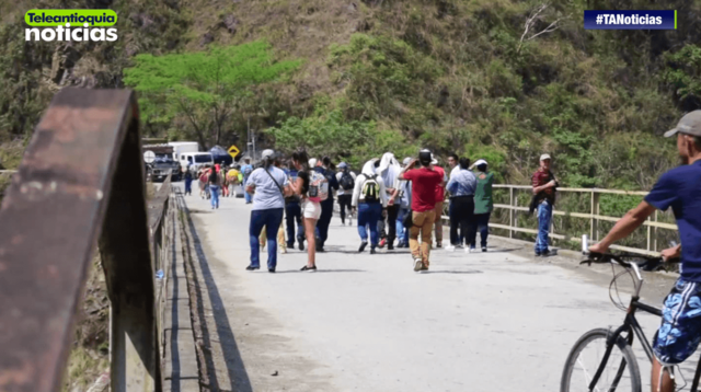 Evacuación de los pueblos cercanos
