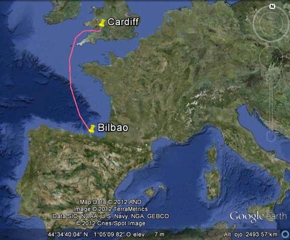 Consolidación eje comercial Bilbao-Cardiff
