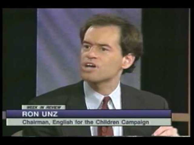 Ron Unz and "English for the Children"