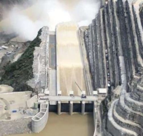 Aumento del caudal del rió Cauca