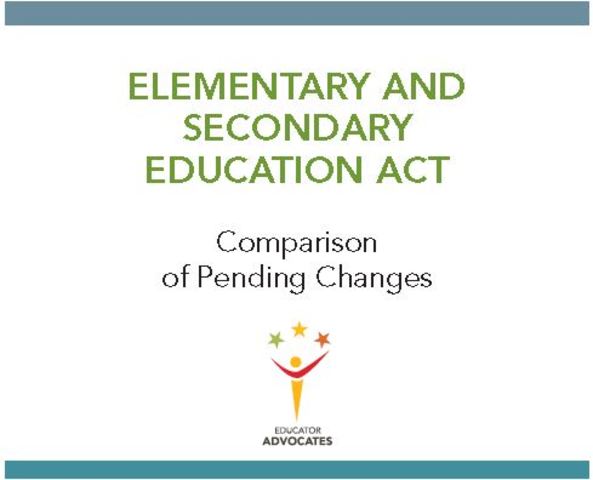 The Elementary and Secondary Education Act