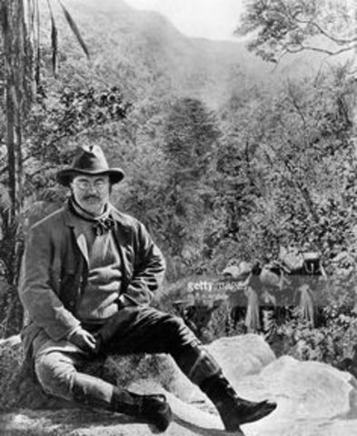 Leaves presidency, visits Africa