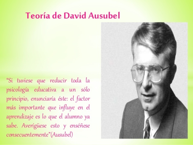DAVID AUSUBEL (1.918-2.008)