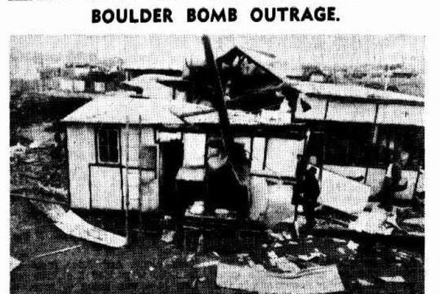 Boulder & Kalgoorlie bombings