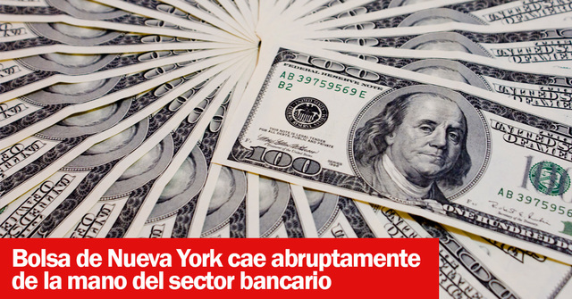 CAIDA DE LA BOLSA DE NEW YORK