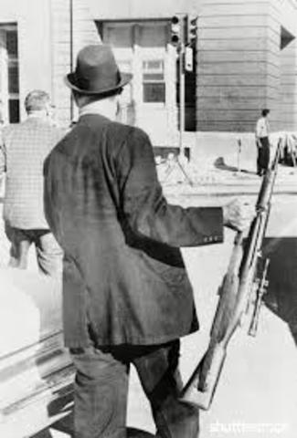 Rifle said to assassinate J F Kennedy