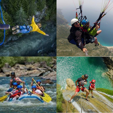 Practicar deportes extremos