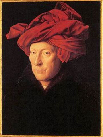 L'Homme au turban rouge de Jan Van Eyck