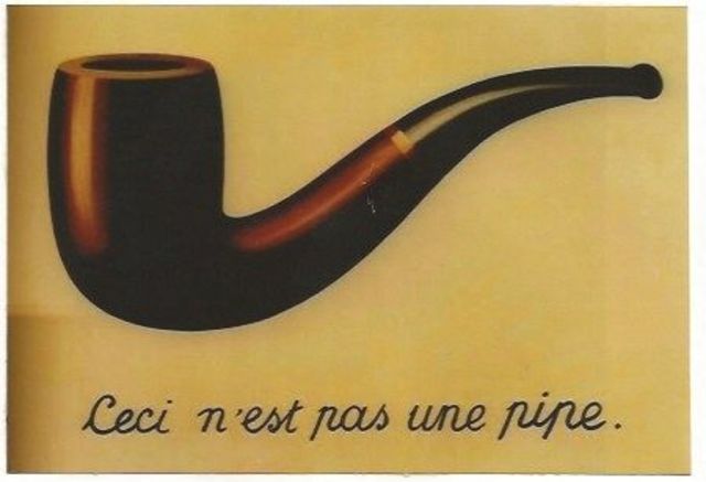 La trahison des images de Magritte